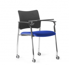 Кресло со столиком на колесах Pinko plastic cast MH YI386 Arms+WT