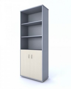 Шкаф для документов СТ-1.1 Клен/металлик